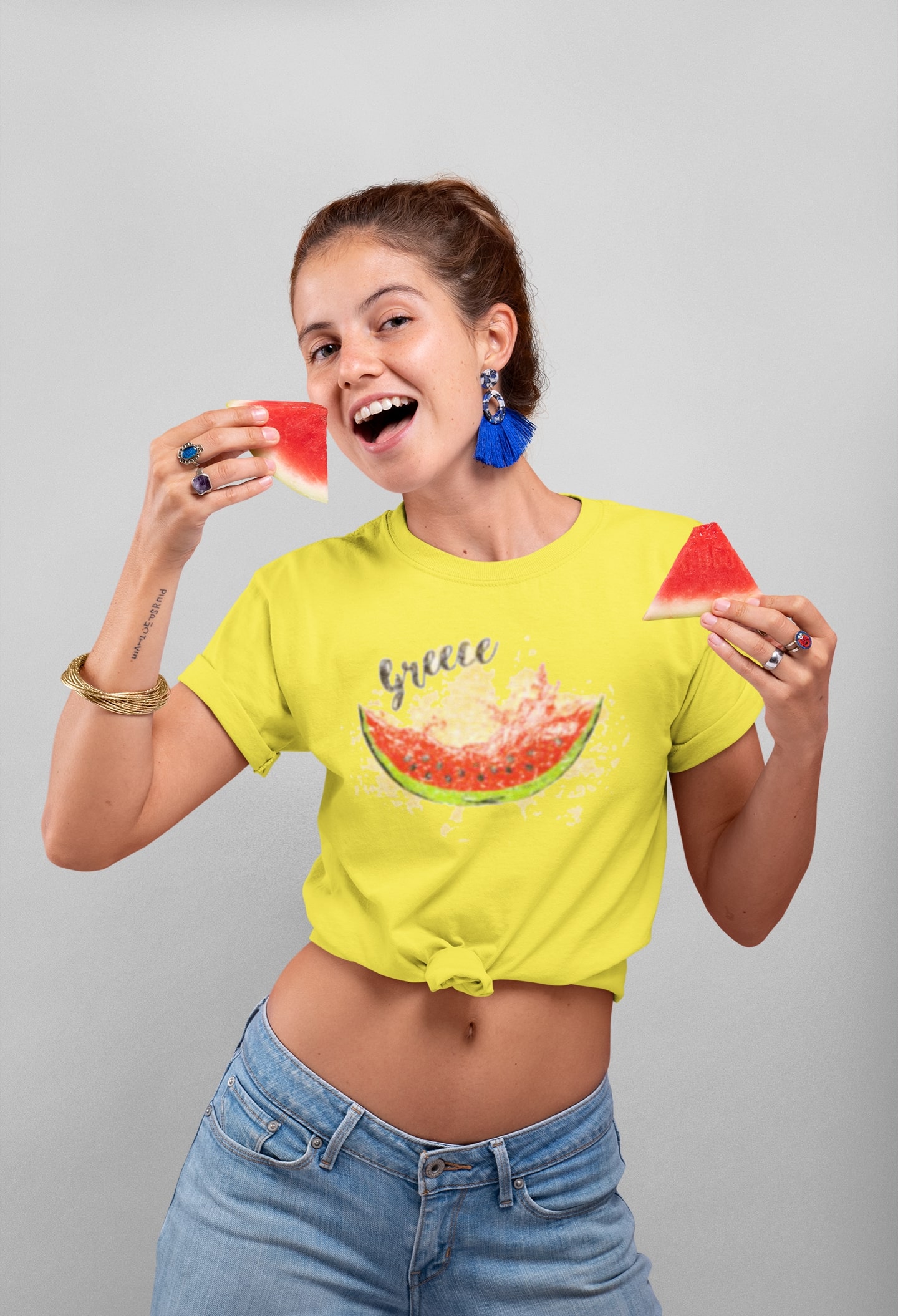 T-shirt-Corfu-Greece-Watermelon