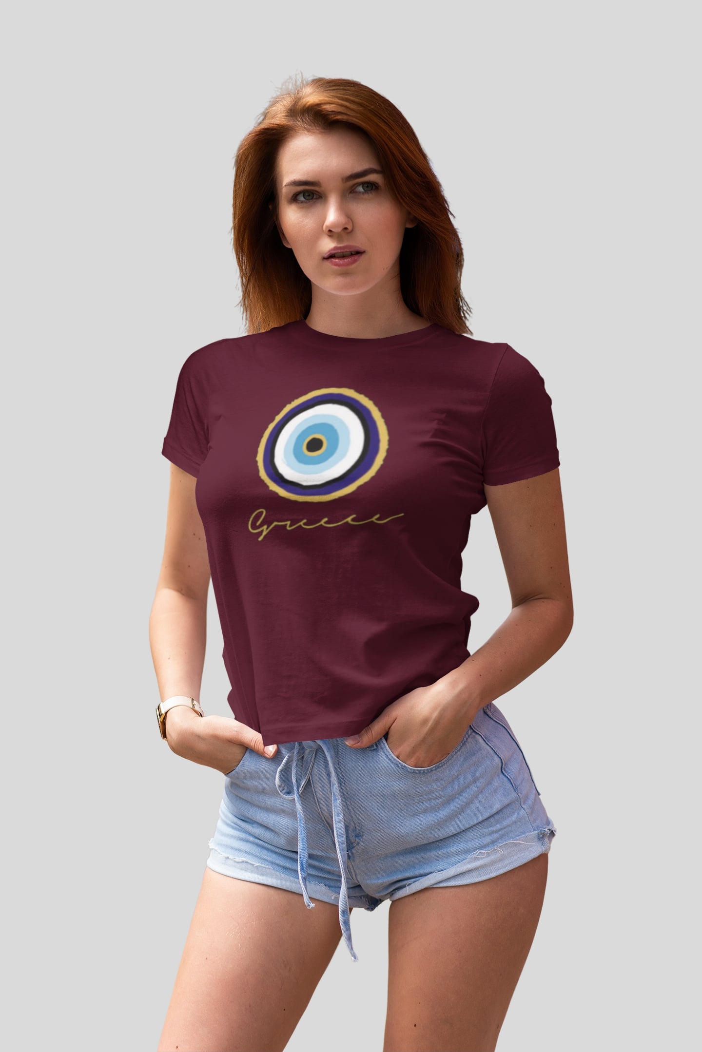 T-shirt-Corfu-Greece-Eye